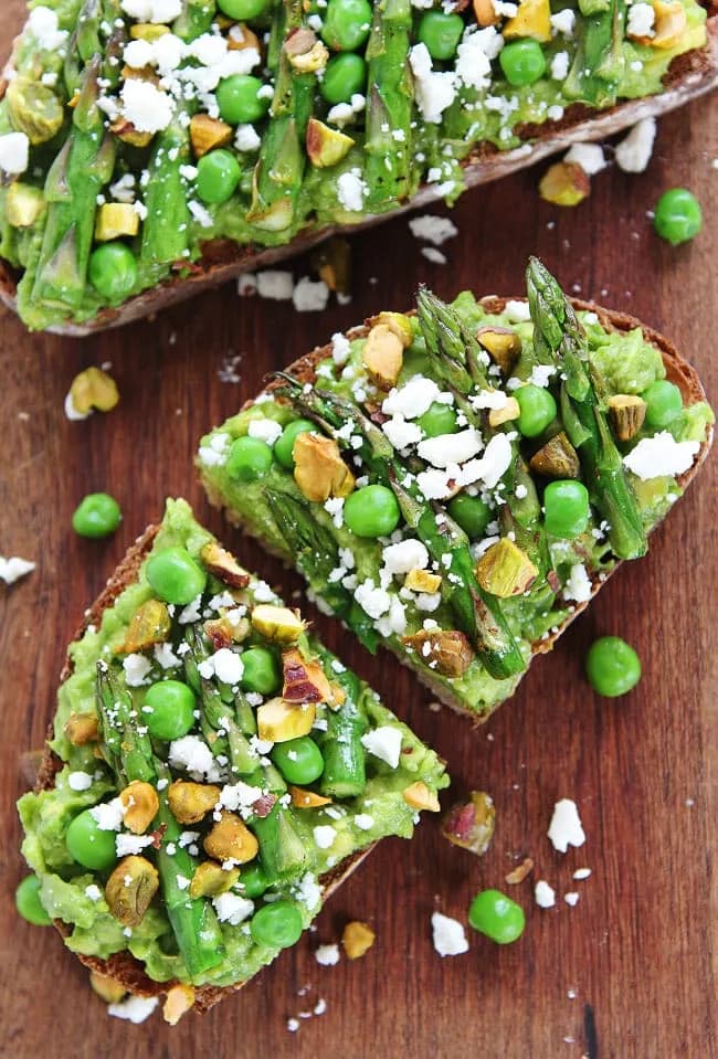 Avocado Asparagus Toast