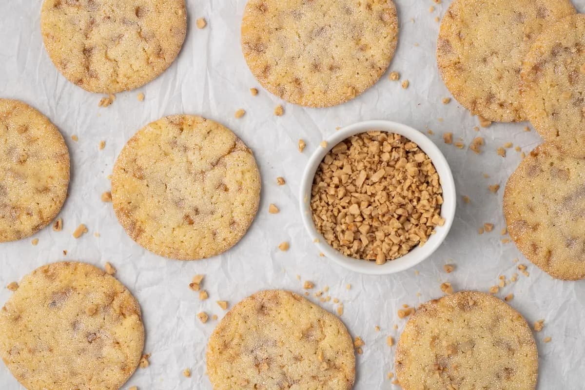 Butter Toffee Cookies
