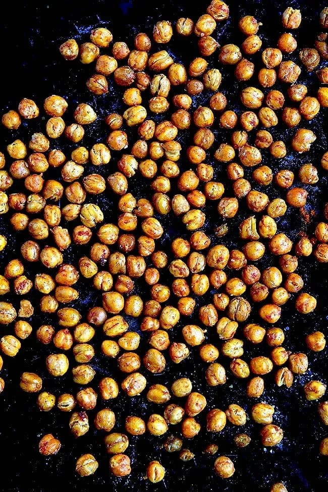 Crispy Roasted Chickpeas