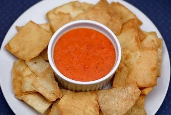 Roasted Red Pepper and White Bean Dip