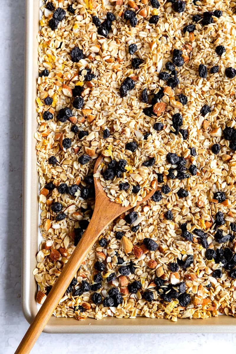 Lemon Blueberry Granola