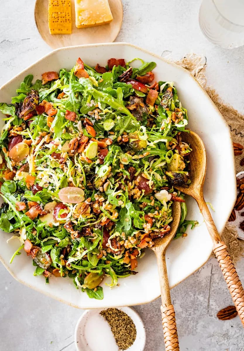 Bacon Brussels Sprouts Salad