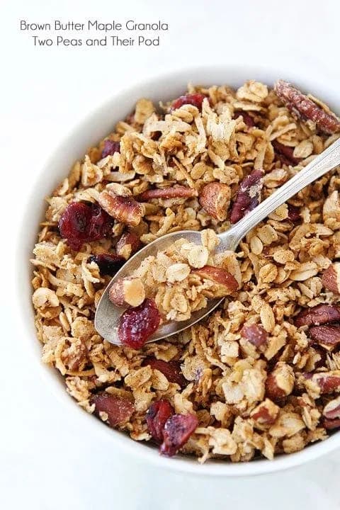 Brown Butter Maple Granola