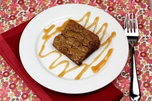 Caramel Chocolate Blondies
