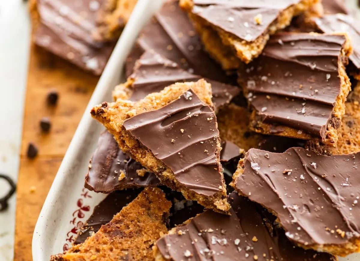Chocolate Chip Cookie Bark