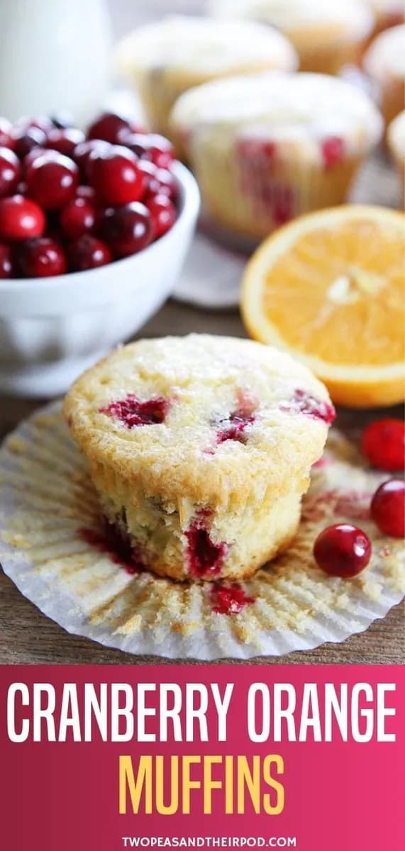 Cranberry Orange Muffins