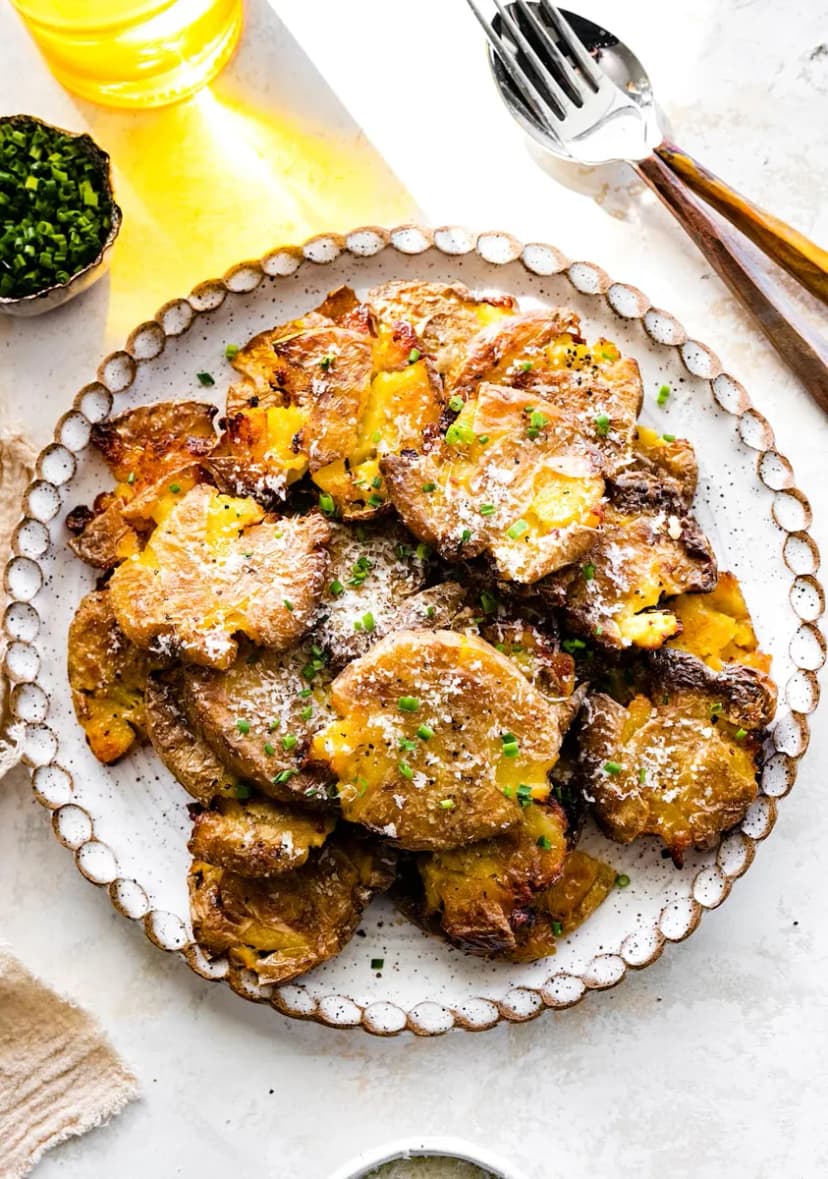 Crispy Smashed Potatoes