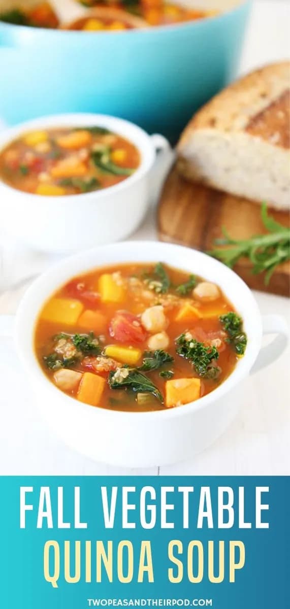 Fall Vegetable Quinoa Soup