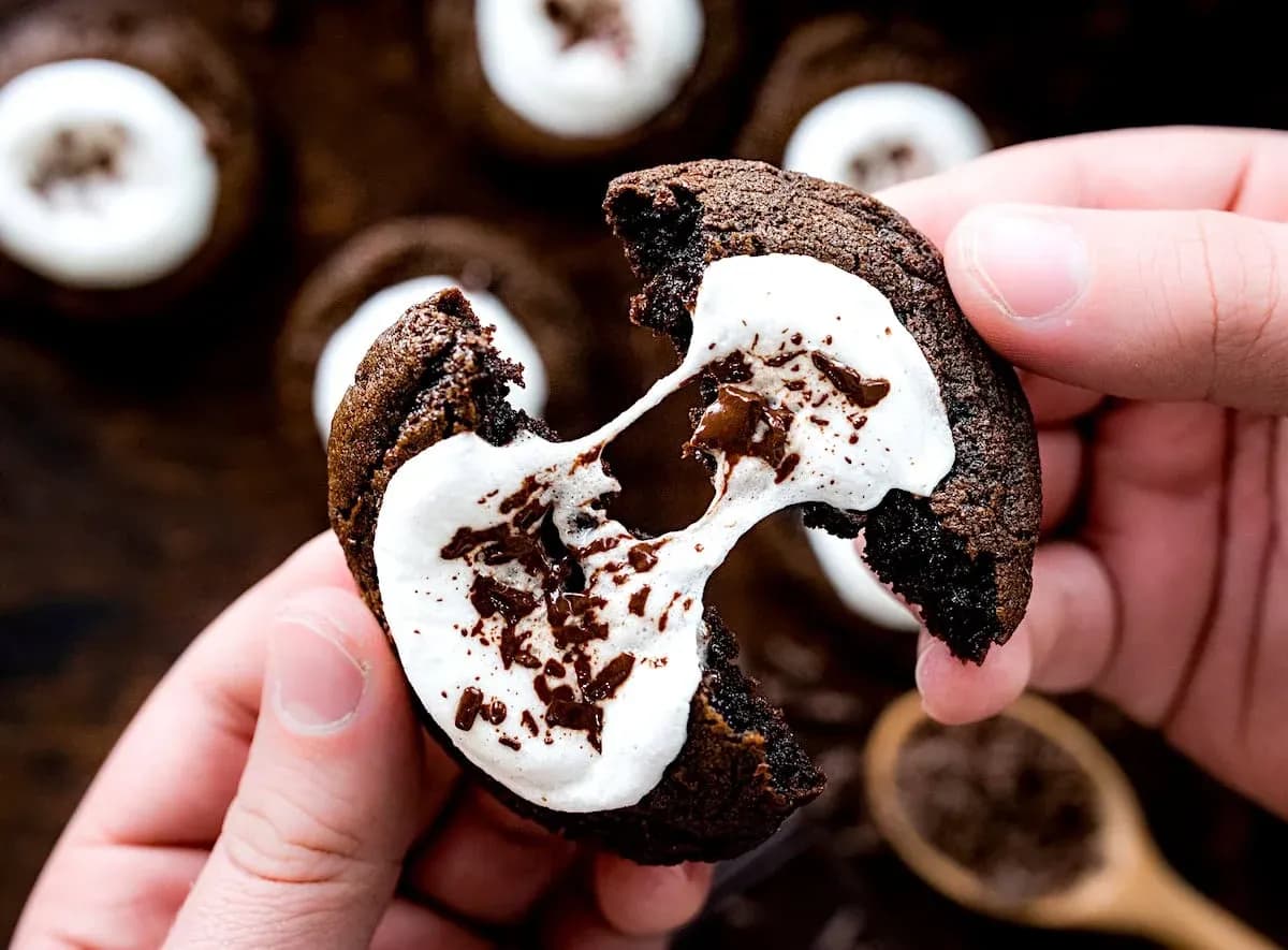 Hot Cocoa Cookies