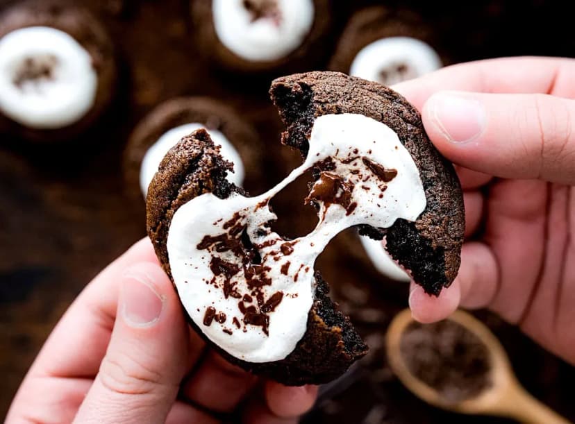 Hot Cocoa Cookies