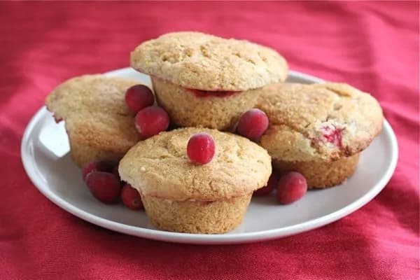 Leftover Cranberry Sauce Muffins