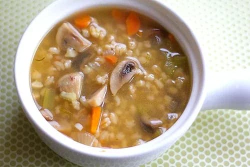 Mushroom Barley Soup
