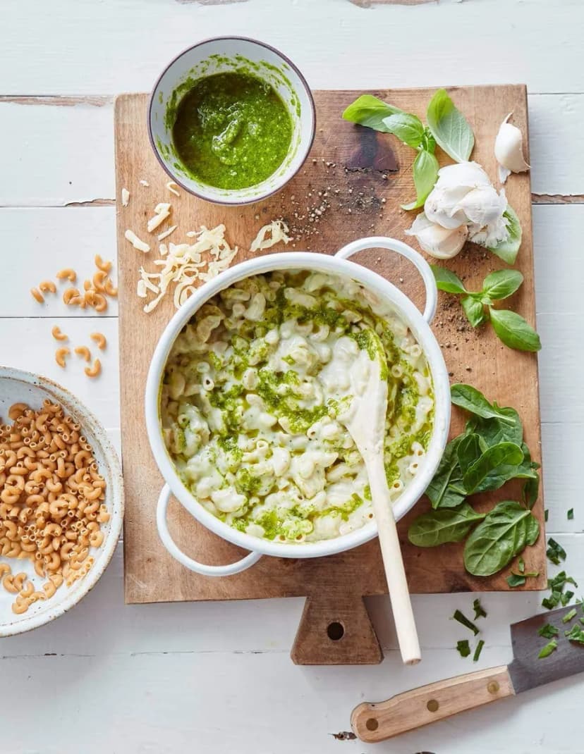 Pesto Havarti Mac and Cheese