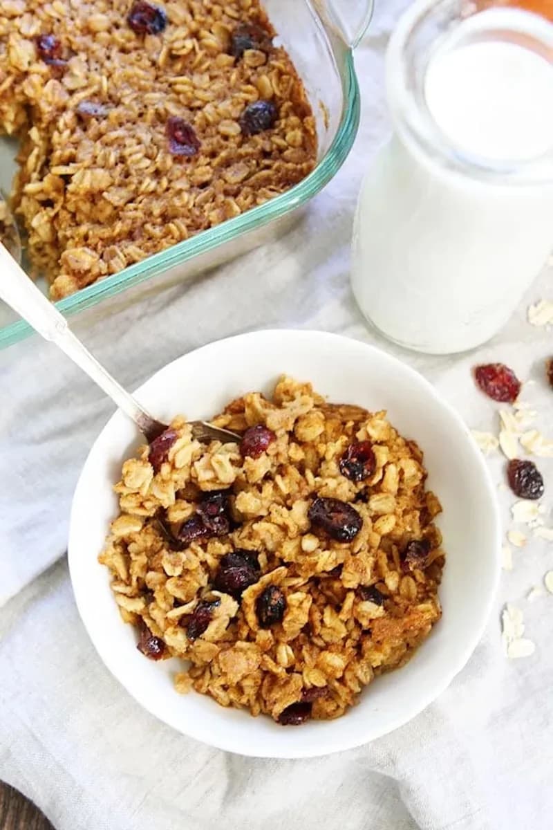 Pumpkin Baked Oatmeal