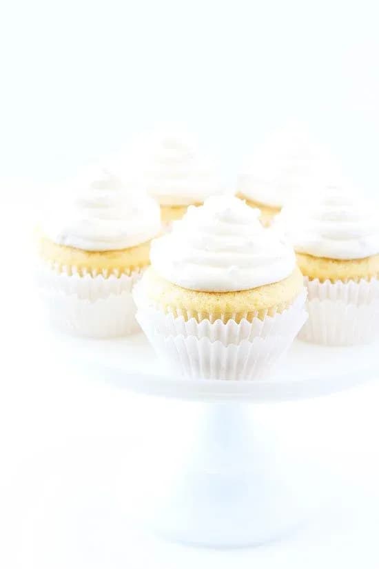 Vanilla Almond Cupcakes