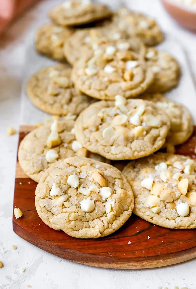 White Chocolate Macadamia Nut Cookies